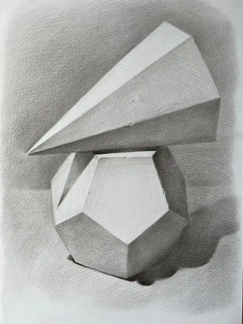 素描静物 #零基础学画画 #绘画过 - 抖音