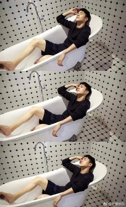 刘昊然浴照!