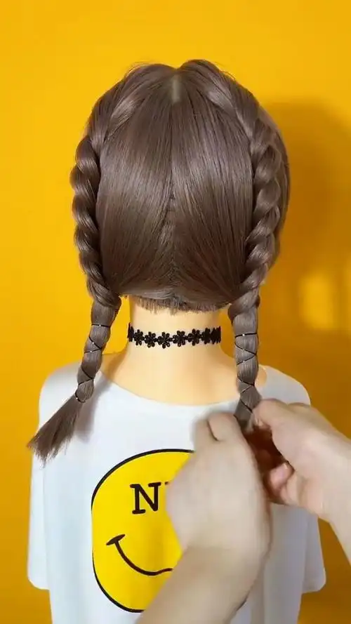 俏皮仙女辫,可爱女孩子必备发型,快收藏起来吧!