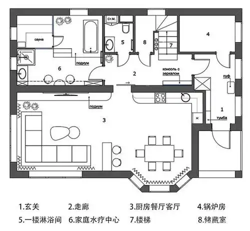 莫斯科价值近5000万的独栋别墅,200㎡装修不奢华,宁静又温馨