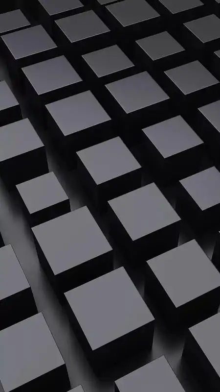 三维立体黑色艺术设计h5背景