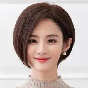 假发短发女时尚帅气中性图片