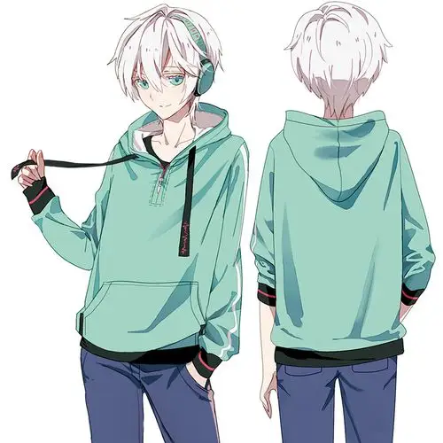 绝对萌域 vsinger正版言和动漫周边日系套头卫衣二次元女男外套冬