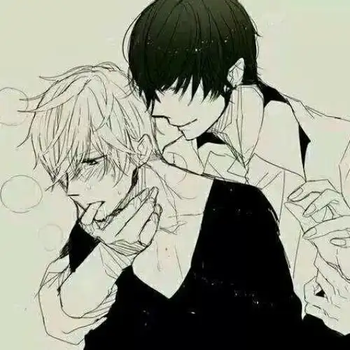 当两个男人共处一室