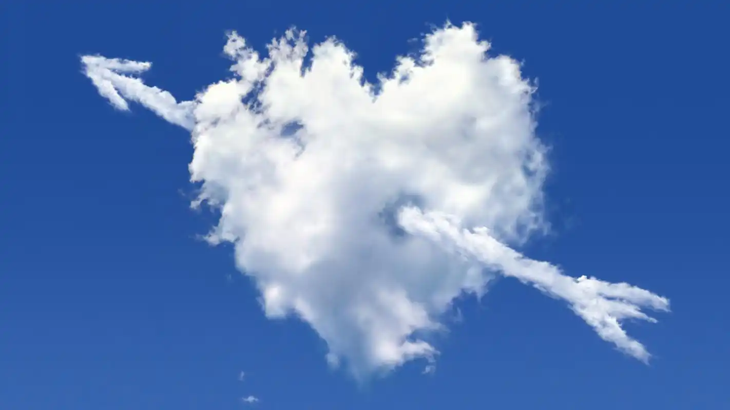 精选心形云朵素材壁纸 第二辑