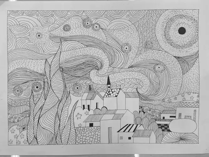 笔随心动·创意线描——【教师技能提升】美术篇