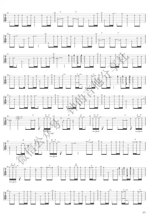 安和桥指弹谱_宋冬野_吉他独奏谱_演示视频