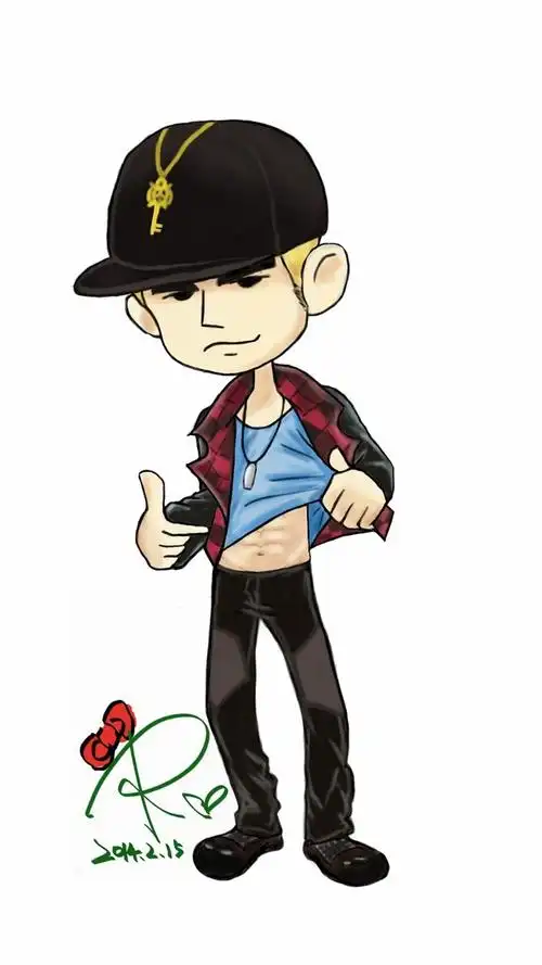 求周杰伦叶惠美卡通图