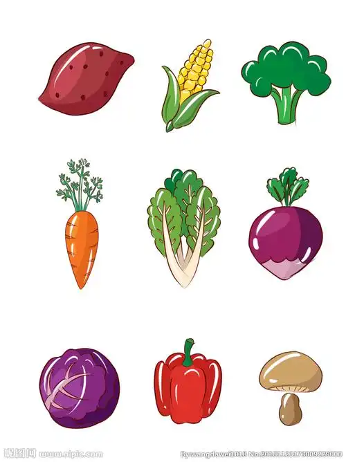 卡通蔬菜图片