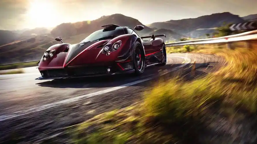 酷炫帕加尼个性跑车壁纸_奢华风格的跑车