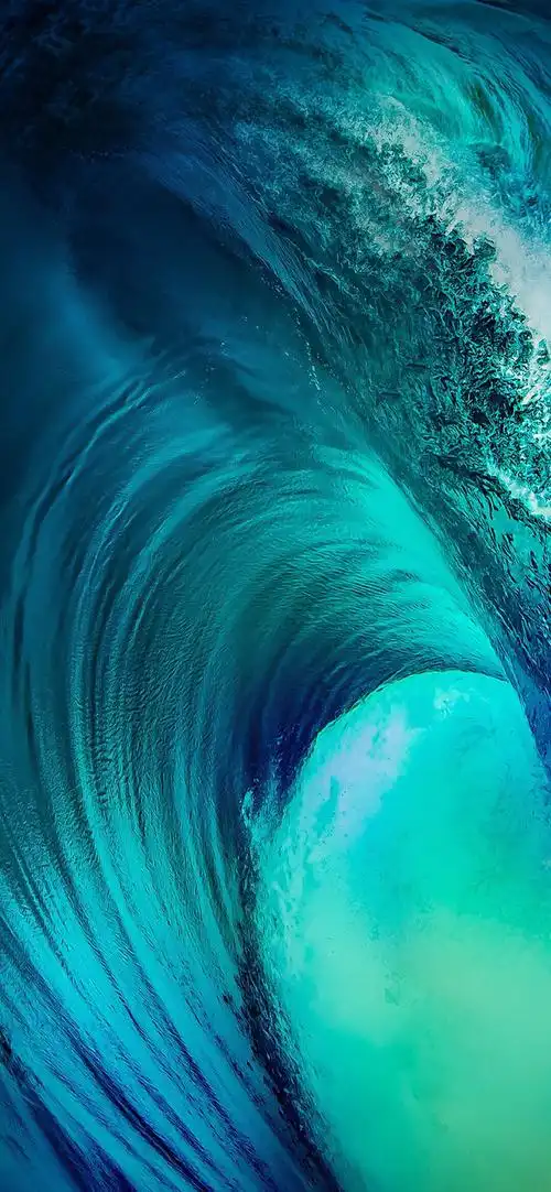 iphonex xs 全屏高清风景 大海 沙滩 海浪 壁纸