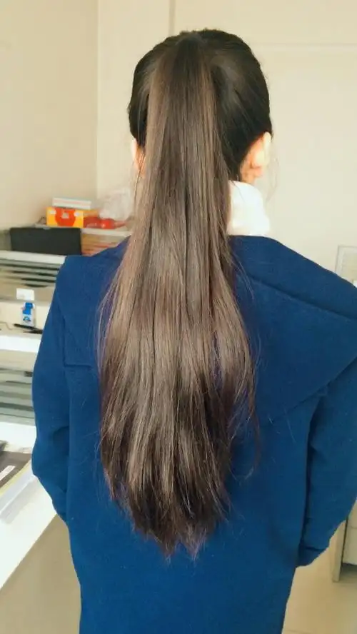 纪念一下我的长头发