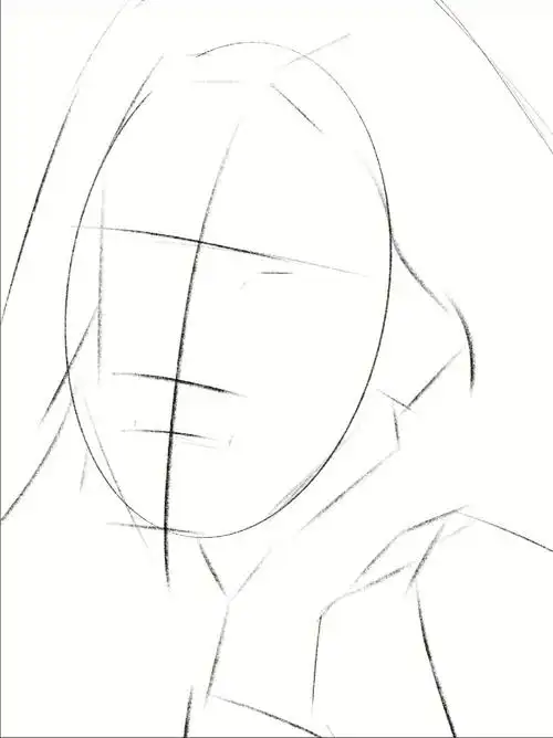 画画过程鞠婧祎