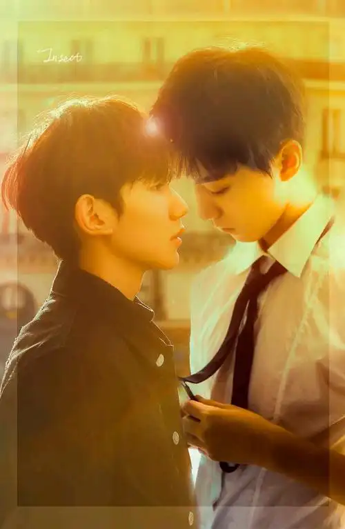 "王俊凯拉着王源的手一本正经的回答.