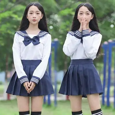 学生校服套装学院风高中女学生校园jk制服水手服毕业照班服装