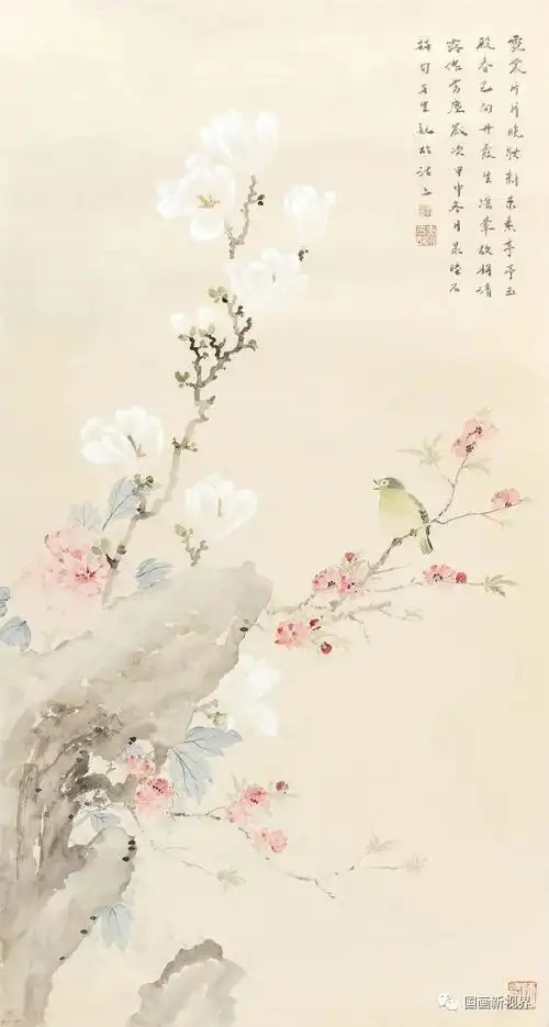 这些国画淡雅清丽诗意悠然