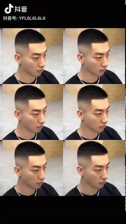 渐变寸头,适合年龄18-38,适合圆脸,国字脸,瓜子脸,鹅蛋脸,发型优点有