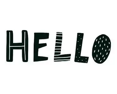 hello字体设计-hello艺术字图片下载-觅知网