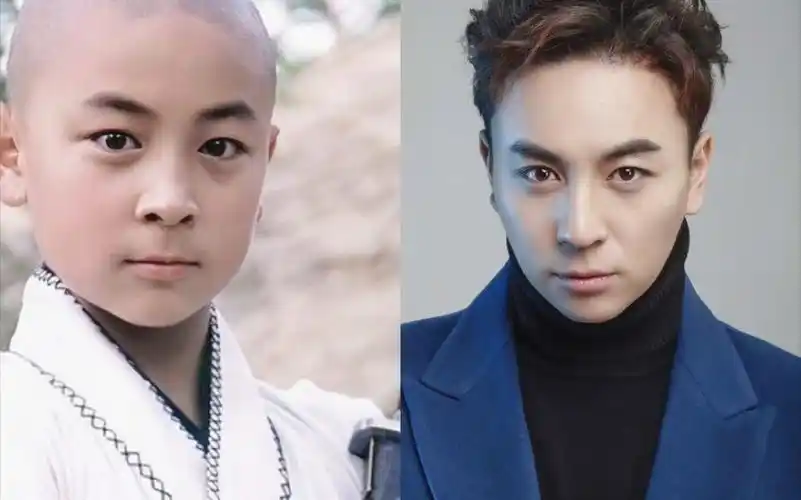 【释小龙】6岁到30岁各时期容貌变化,小时候俏萌可爱,长大了清爽帅气.