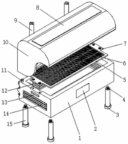 一种排烟效果好的室外烧烤炉的制作方法