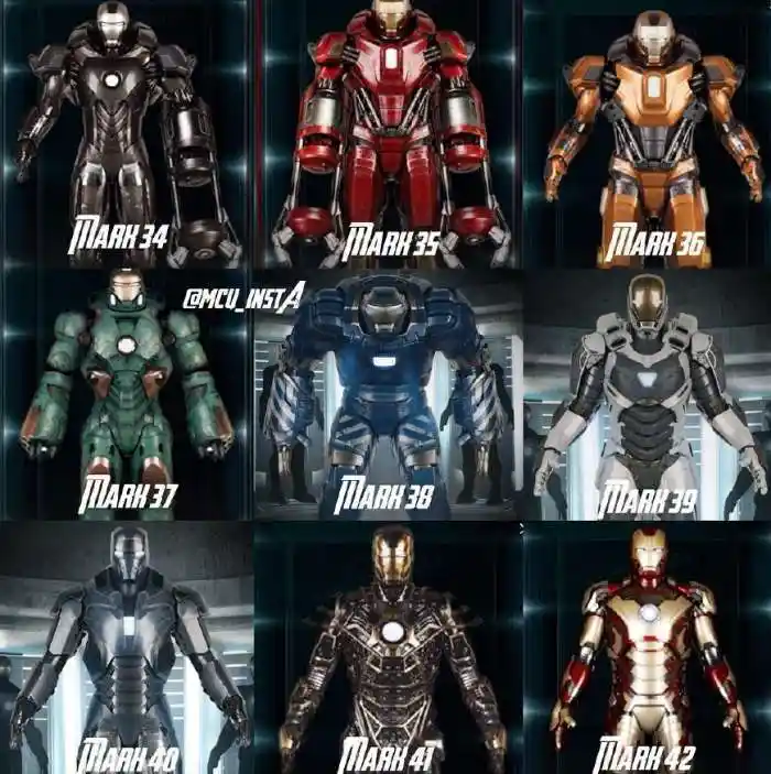 最全钢铁侠战甲系列合集唯独少了这一件