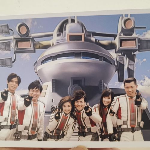 迪迦梦比优斯大结局合照,青春纪念回忆大古,未来照片带相框胜利队