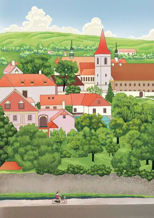 童话小镇假日快乐