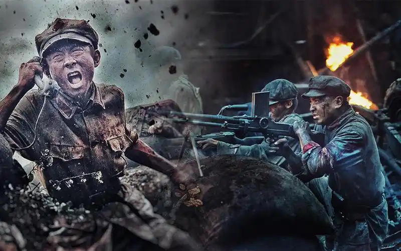 住宅二组织观看血战湘江