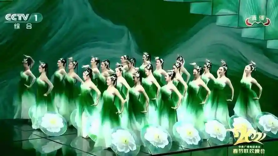 2021年春晚最美舞蹈茉莉每一个动作都太美了