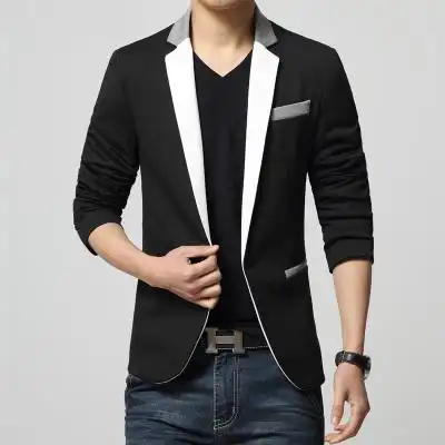 [抢购价] mf2015春款西服男版单西韩版男士小西装外套英伦休闲西装男