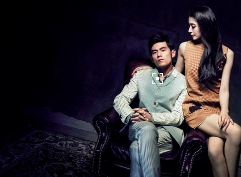 周杰伦和昆凌的一张照片