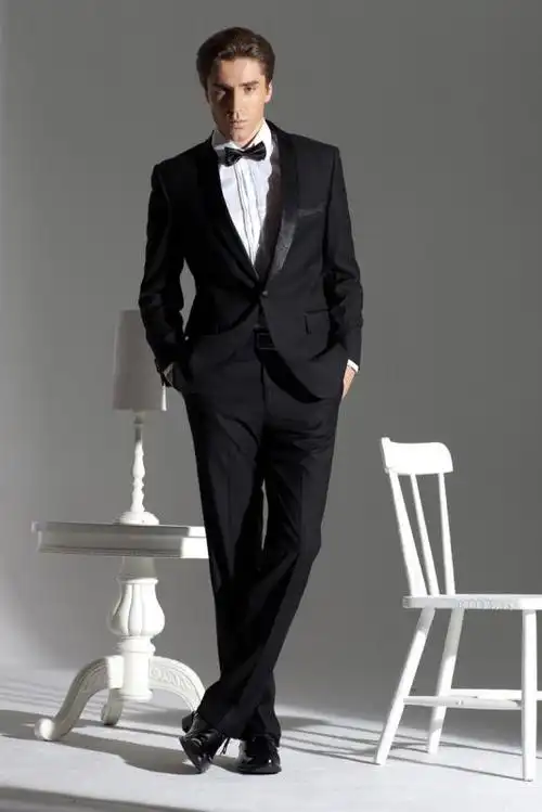 男装 男式西服套装 厂家定制批发男士西装套装宴会商务伴郎主持人礼服