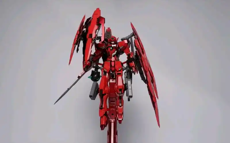 【搬运】大班8816 mb mg1/100 红色正义女神f asmr高达拼装制作过程