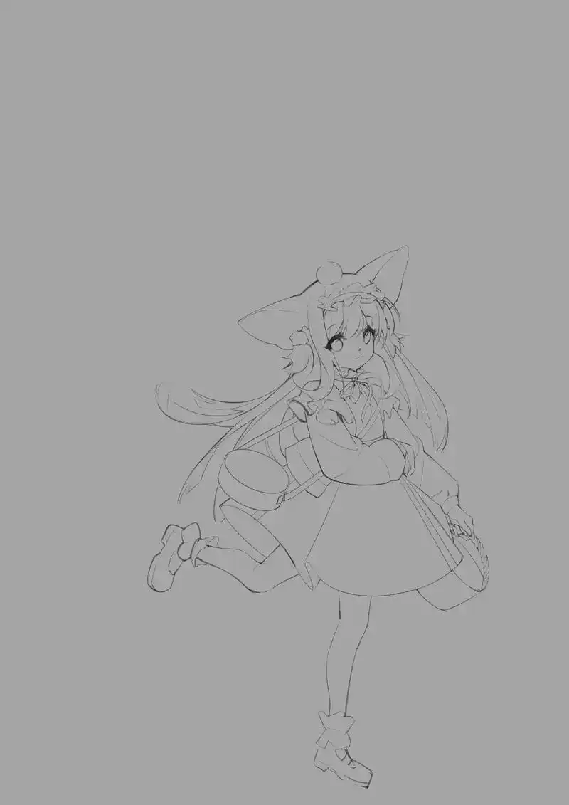 铃兰小姐 #绘画 #二次元 #明日方舟 #铃兰 #绘画过程  - 抖音