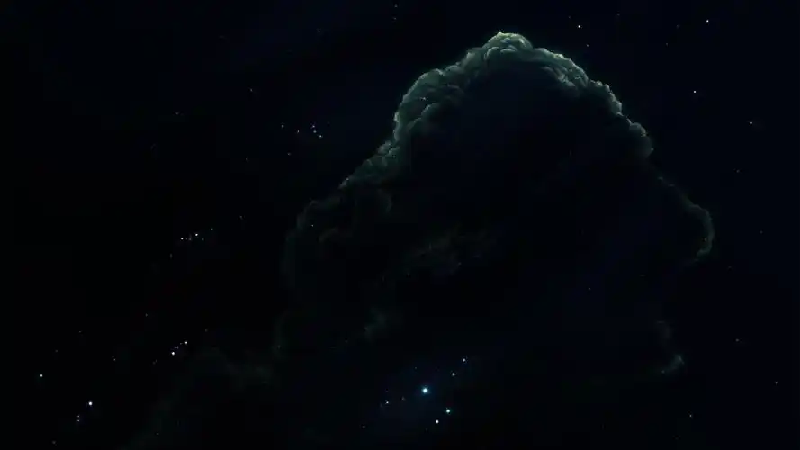 绿色水族馆星云4k图片,4k高清风景图片,娟娟壁纸