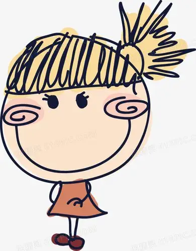 手绘可爱卡通小人图片免费下载_png素材_编号1m9iqyyjv_图精灵