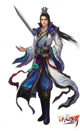 原掌门儿子,后任武当派掌门,与,合称"武当三剑客".