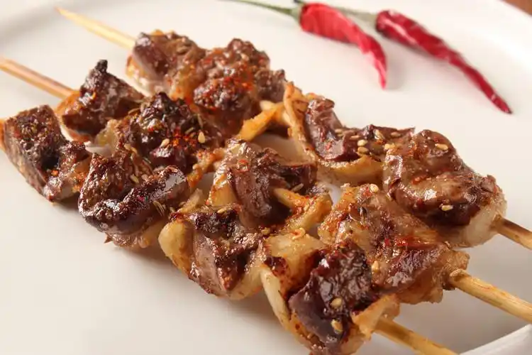 有检疫证小腰猪20串烧烤食材半成品材料腌制羊肉串新鲜bbq家用生鲜