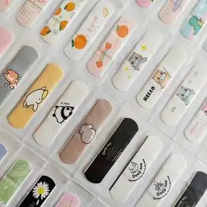 高颜值创可贴防水透气卡通可爱男生女生通用时尚小巧清新防磨脚贴