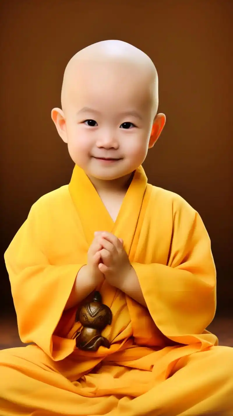 治愈系 #小和尚头像#优质头像 - 抖音