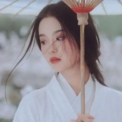 白衣女头:素淡亦能撩拨人心_女生头像_我要个性网