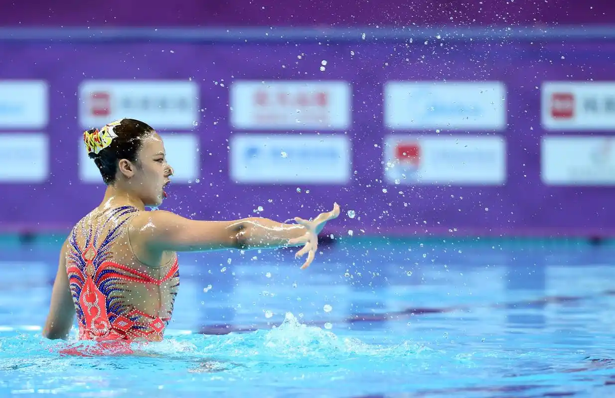 新华社照片,北京,2019年5月4日    (体育)(10)花样游泳——全国冠军赛