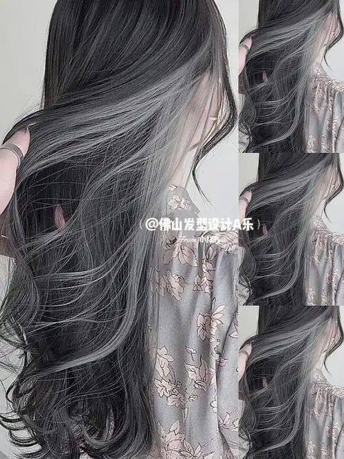 夏季主打的米灰色挂耳染可扎可放yyds7070