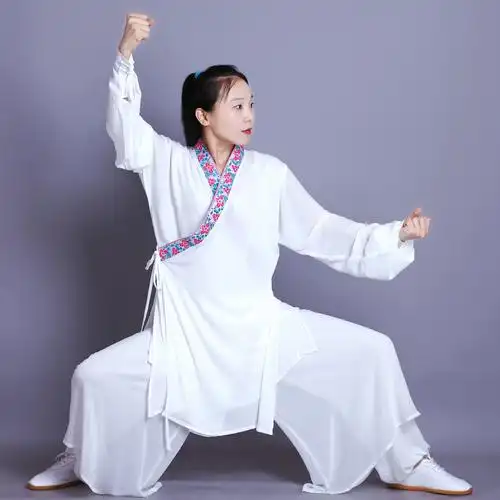 新款太极太极拳比赛服练功服汉表演服男女款舞剑太极服