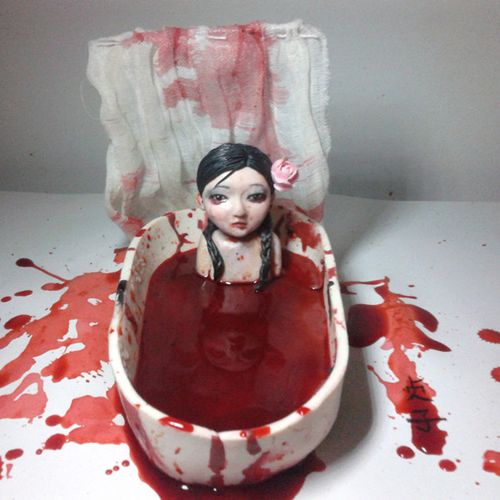 恐怖鬼娃娃贞子血腥花子另类愚人节整蛊玩具恶搞礼物僵尸小人稀奇