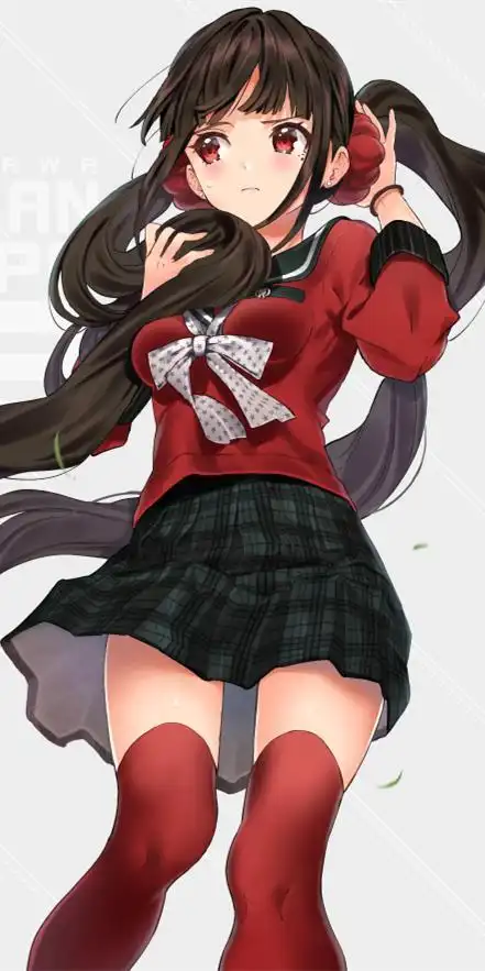 《弹丸论破》春川魔姬,动漫全面屏壁纸分享,恶魔公主,感情丰富