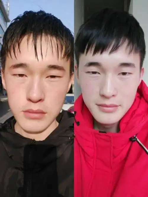 跑步一月前对比一月后 不要惊讶无美颜 只是拍摄角度不同