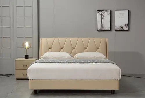 【穗宝床垫】真皮床1.8米