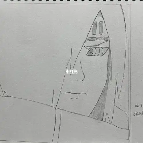 铅笔画火影忍者