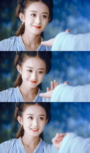 赵丽颖花千骨图源wb见水印